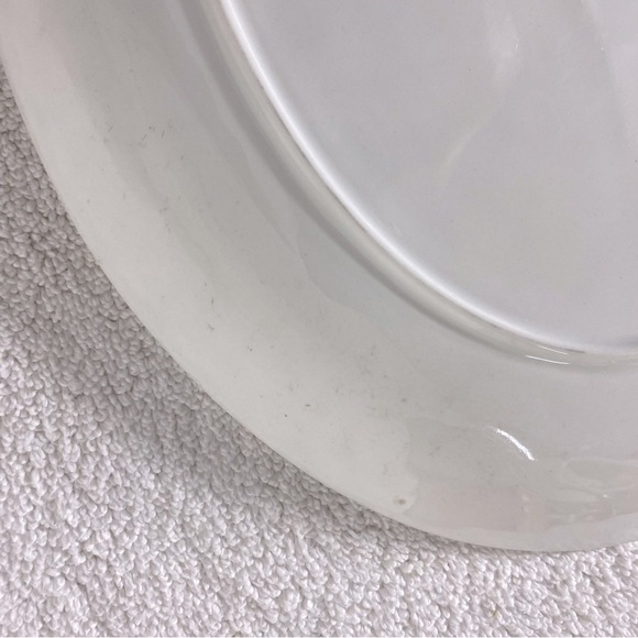 Vintage Cassandra Hostess Tableware MCM Brown Orange Floral Print Oval Platter - Picture 12 of 14